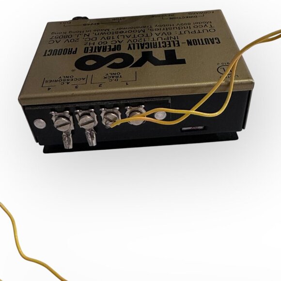 Tyco 899V Hobby Transformer 120V AC 60Hz Input 18V DC 20V AC Output - Picture 4 of 13